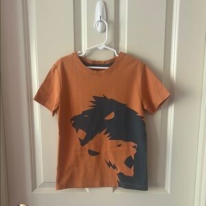 Tea Collection Graphic Tee - Orange & Black